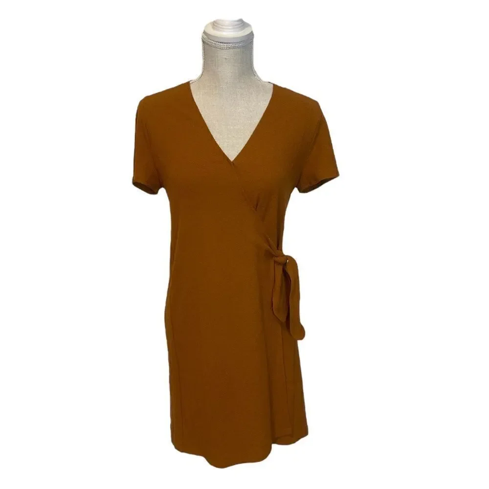 Madewell Texture & Thread Short-Sleeve Side-Tie Dress - Picture 2 of 15